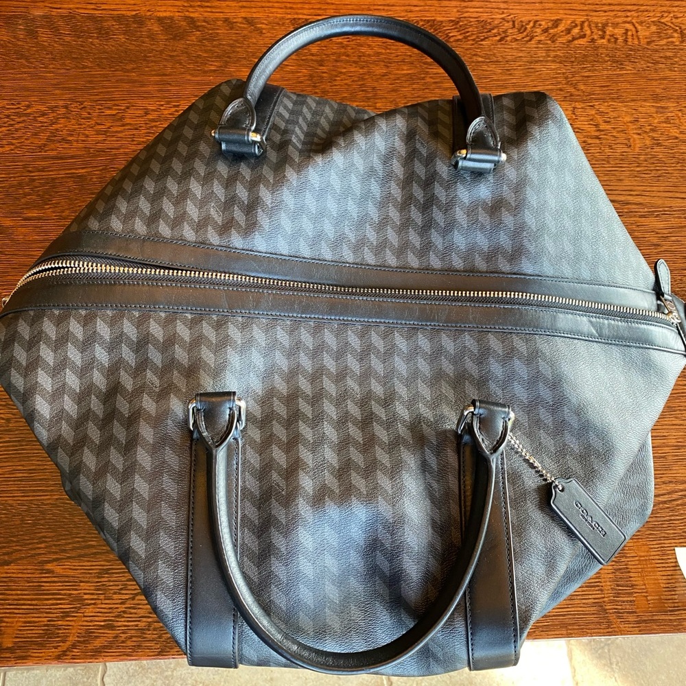 Black Coach Duffle Bag